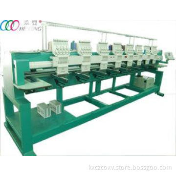 professional 8 head 9 needle clothing shirt embroidery mach
